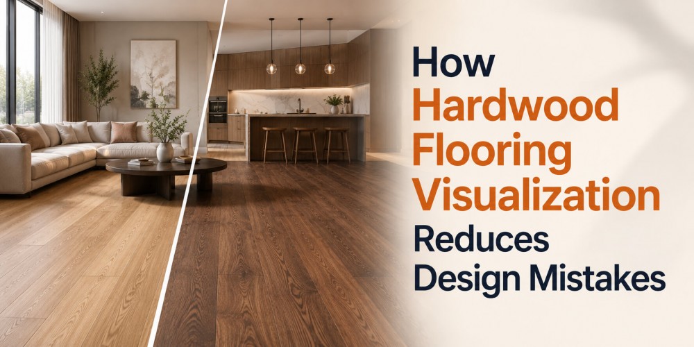 Cómo la visualización de pisos de madera reduce los errores de diseño